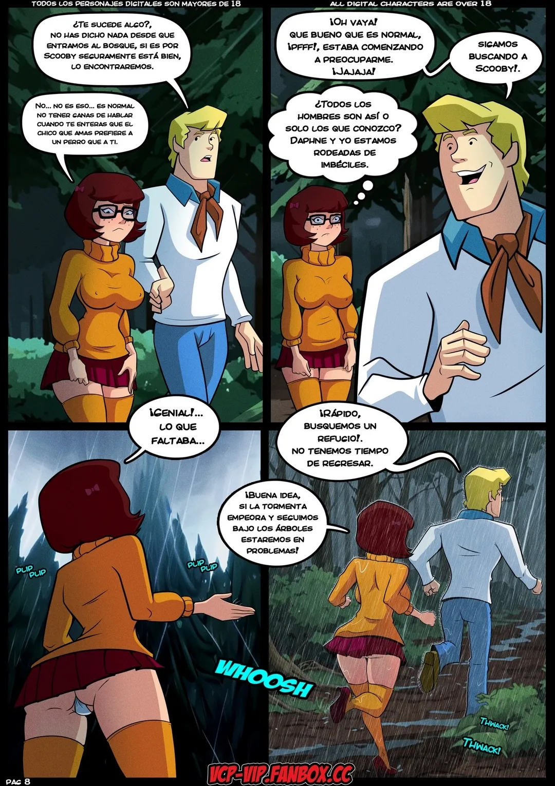 Comic Porno de Misterios S.X: Tormenta Caliente - Croc (#9)
