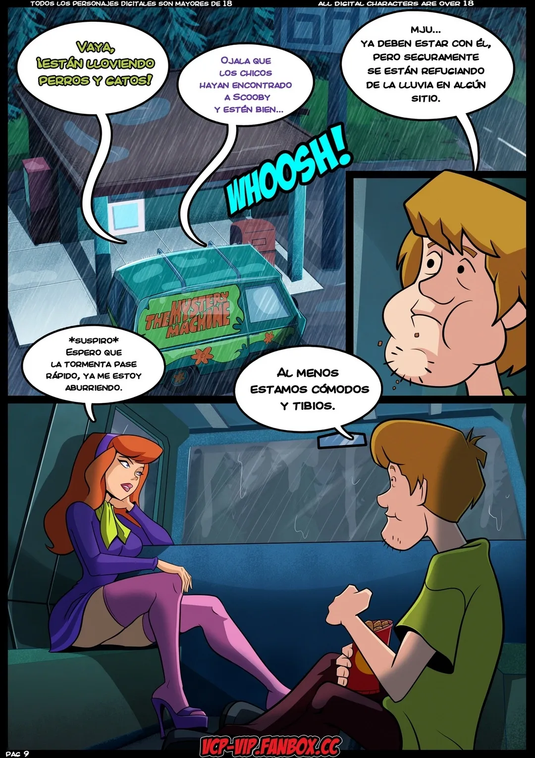 Comic Porno de Misterios S.X: Tormenta Caliente - Croc (#10)