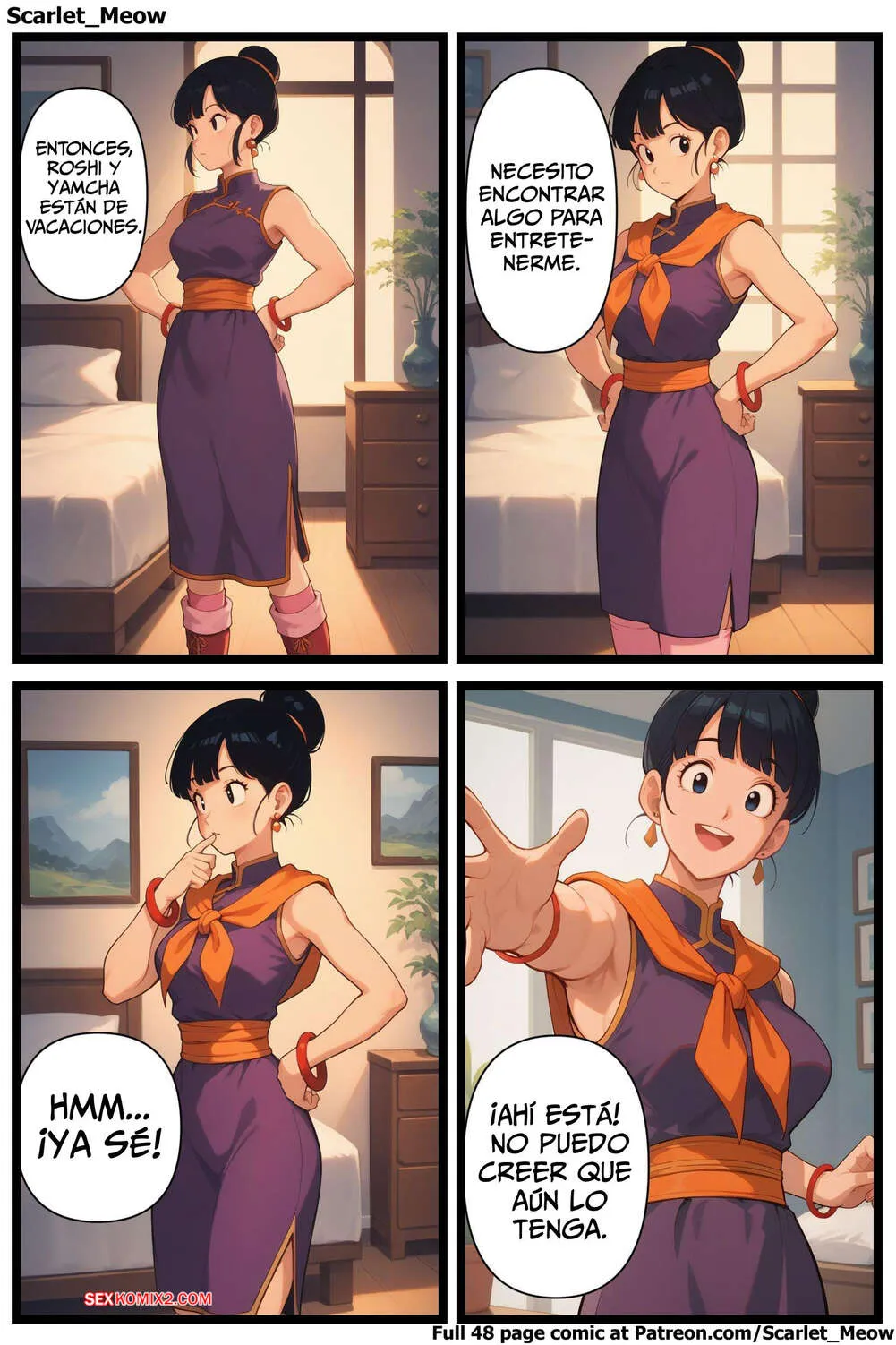 Comic Porno GOKUS Absence. Parte 2. Scarlet Meow (#3)