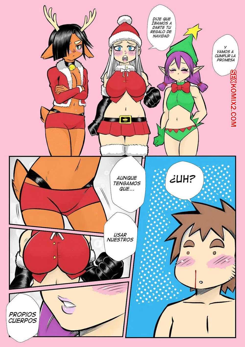 Comic Porno de The CHRISTMAS Three. Mr.E. (#14)