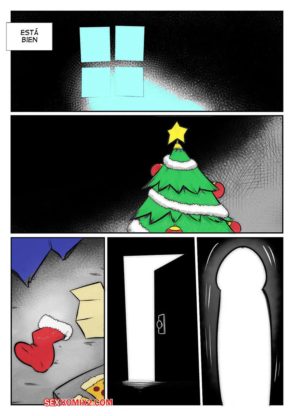 Comic Porno de The CHRISTMAS Three. Mr.E. (#15)