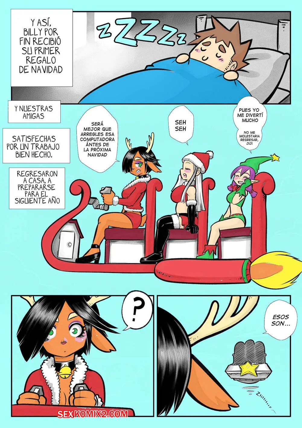 Comic Porno de The CHRISTMAS Three. Mr.E. (#26)