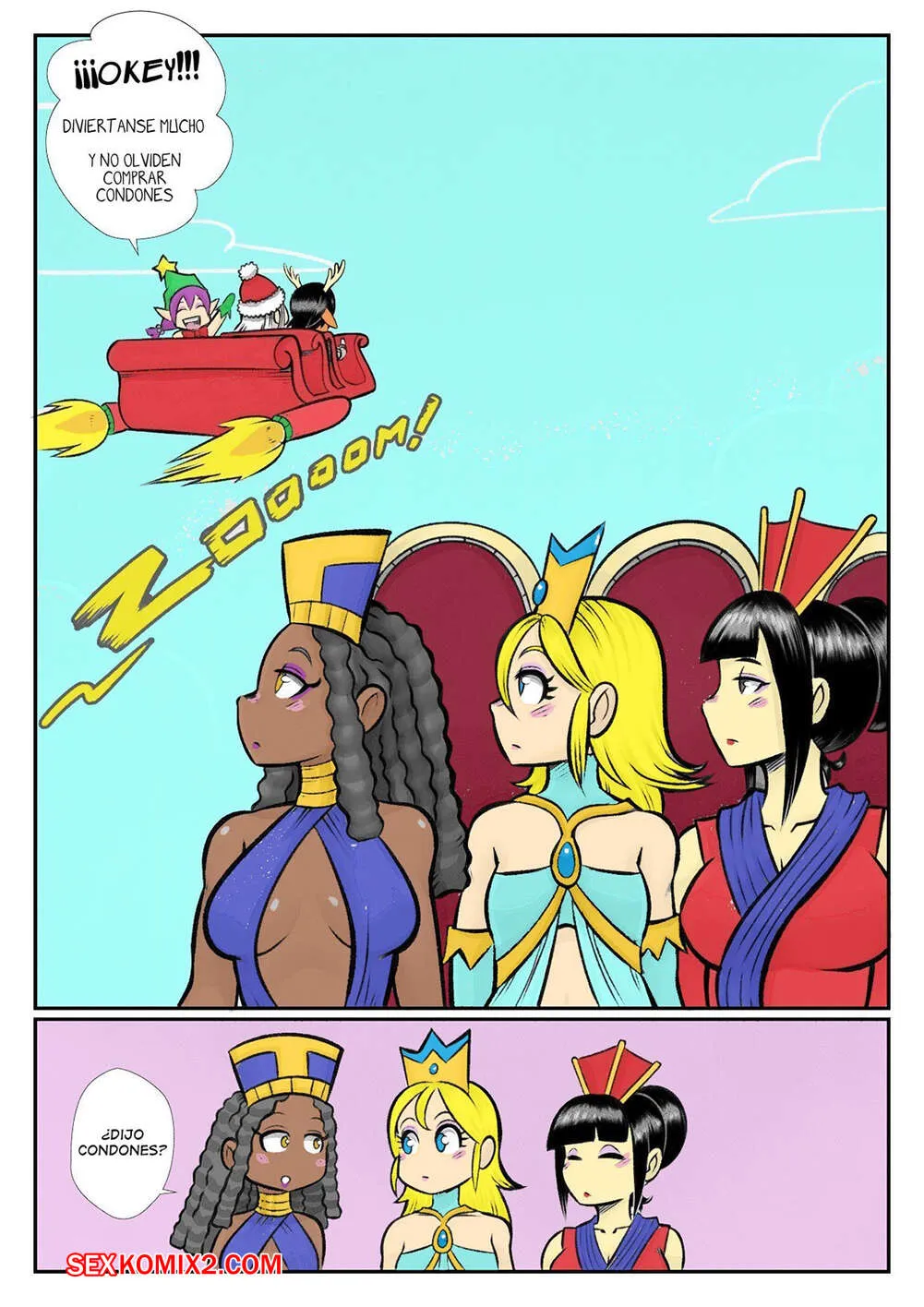 Comic Porno de The CHRISTMAS Three. Mr.E. (#28)