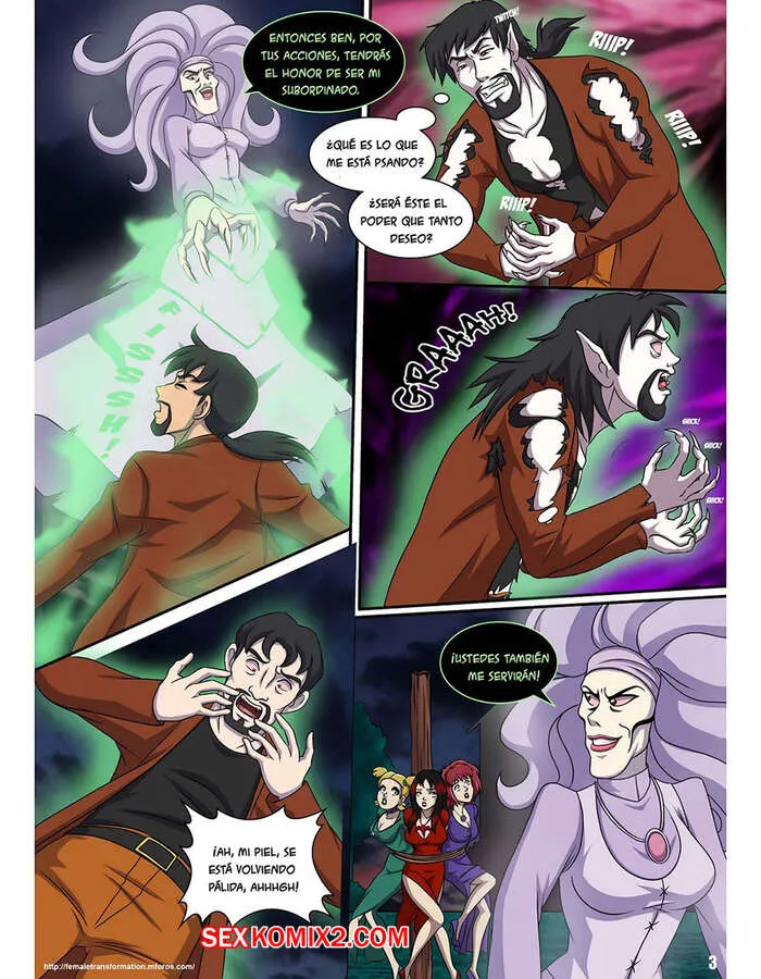 Comic Porno VAMPIRE Song. Locofuria. (#4)