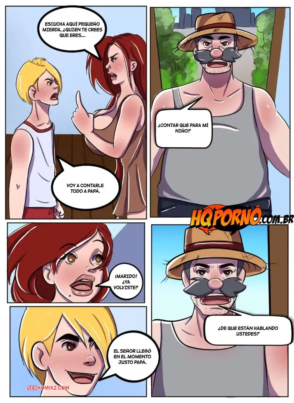 Comic Porno As Camponesas. Parte 5. HQporno (#5)