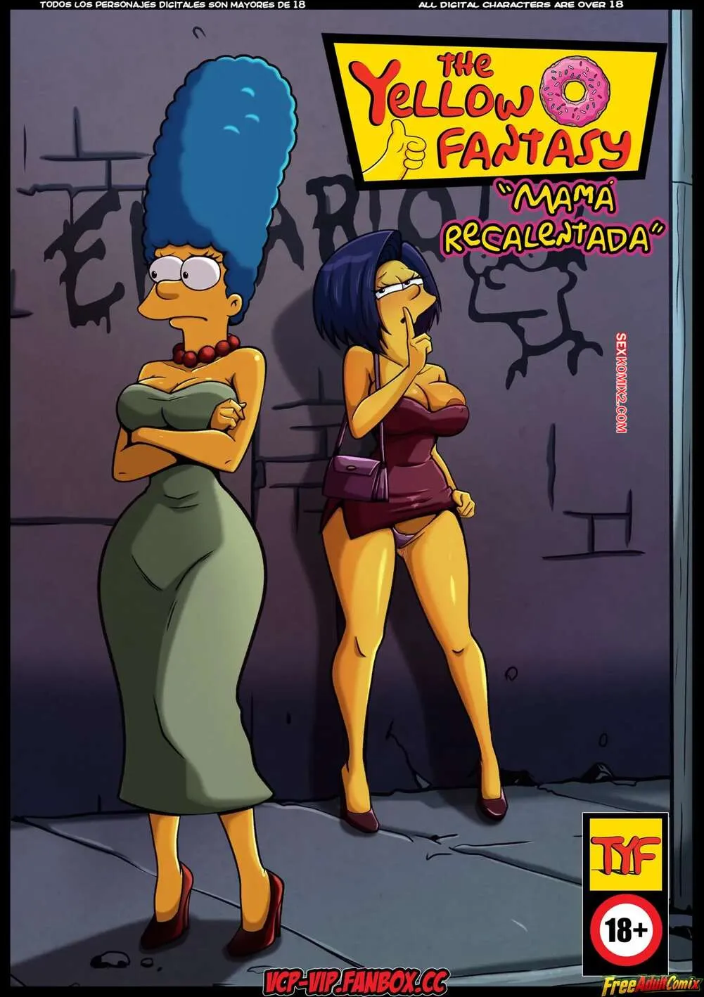 Comic Porno de Mama Recalentada. The Yellow Fantasy 22 (#1)