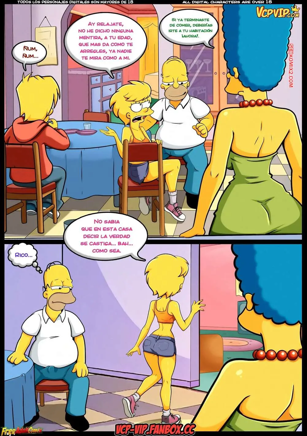Comic Porno Mama Recalentada. The Yellow Fantasy 22 (#5)