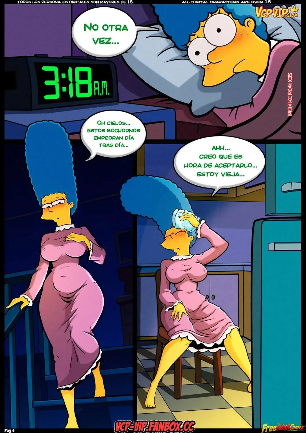 Comic Porno Mama Recalentada. The Yellow Fantasy 22 (#7)