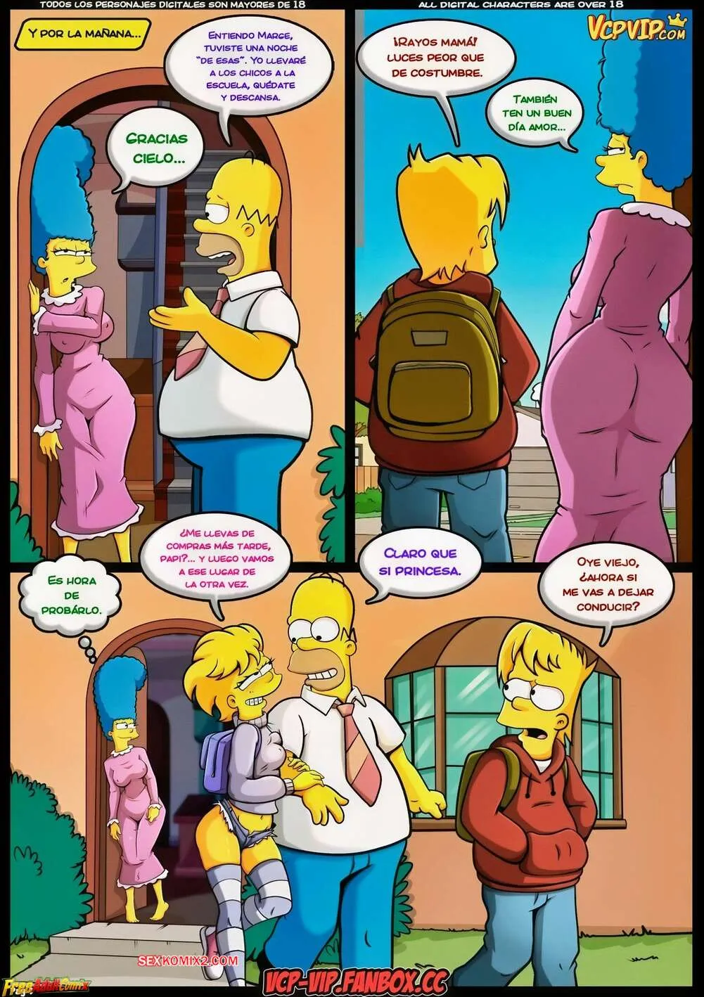 Comic Porno de Mama Recalentada. The Yellow Fantasy 22 (#10)