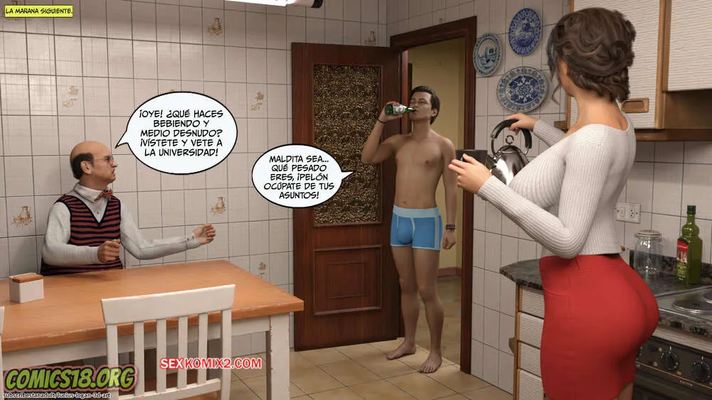 Comic Porno PLEASURE And MONEY. Parte 5. Lucius Logan (#3)