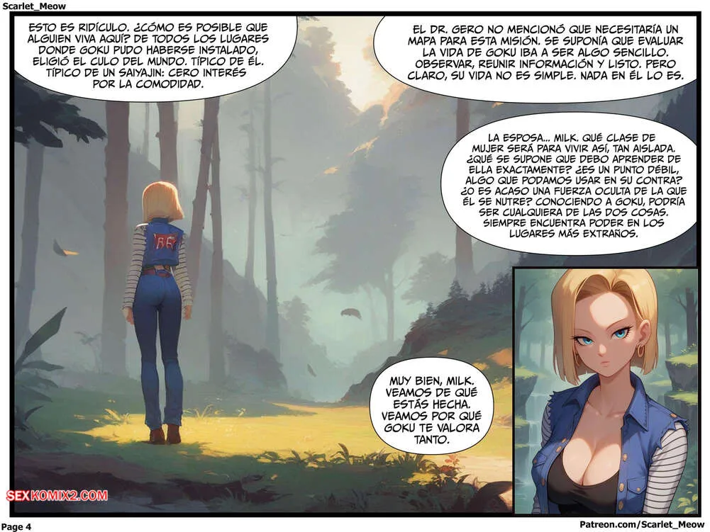Comic Porno GOKUS Absence. Parte 4. Scarlet Meow (#5)