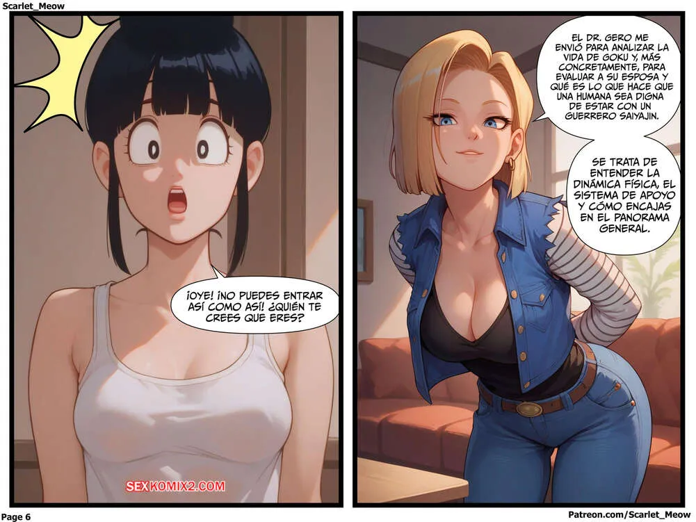 Comic Porno GOKUS Absence. Parte 4. Scarlet Meow (#7)