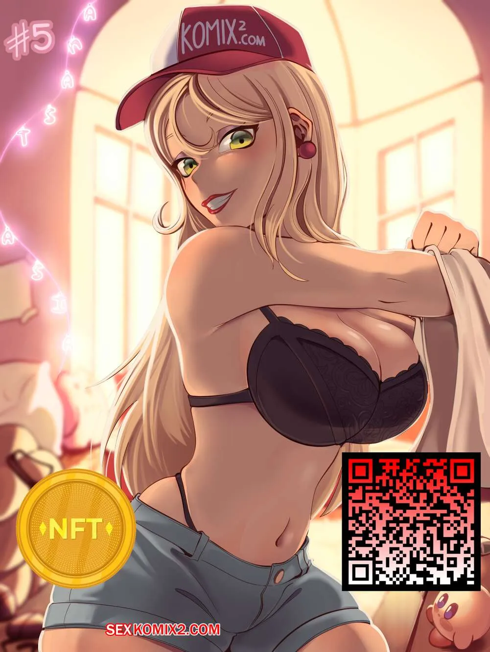 Comic Porno NFT Anastasia. A Selection From The NFT Collection (#5)