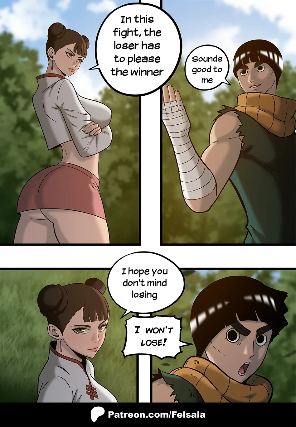Comic Porno Rivals - Felsala (#2)