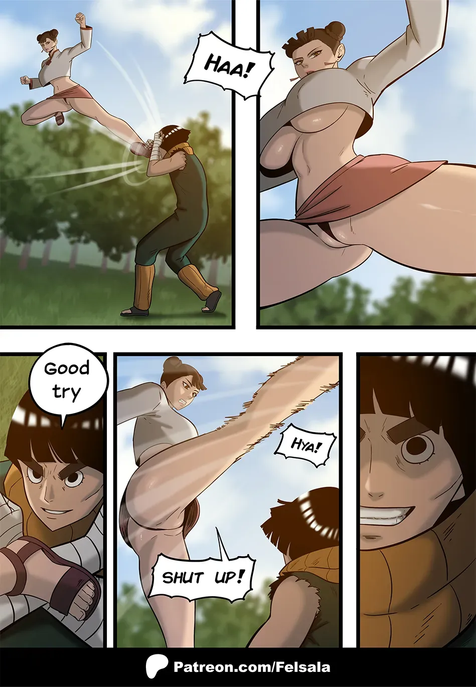 Comic Porno Rivals - Felsala (#3)