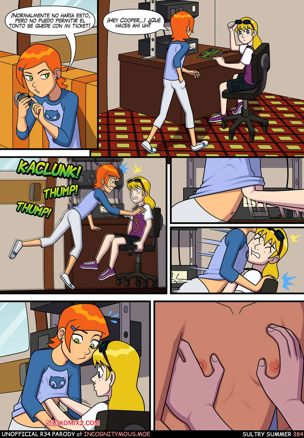 Comic Porno SULTRY Summer. Parte 6. Incognitymous (#3)