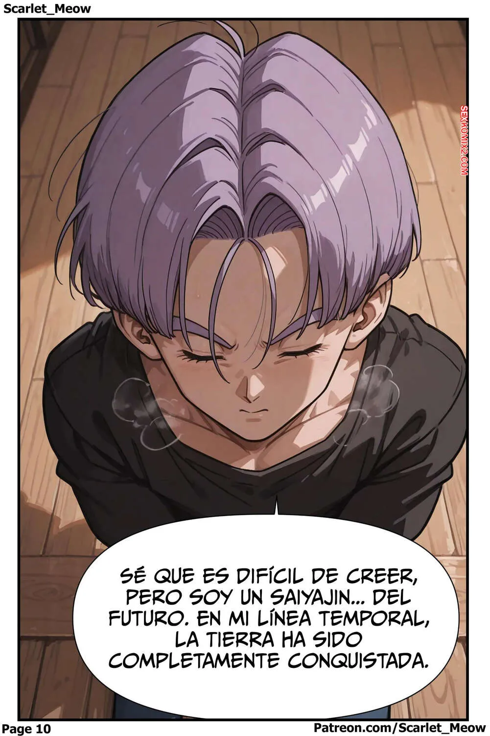 Comic Porno de GOKUS Absence. Parte 6. Scarlet Meow (#11)