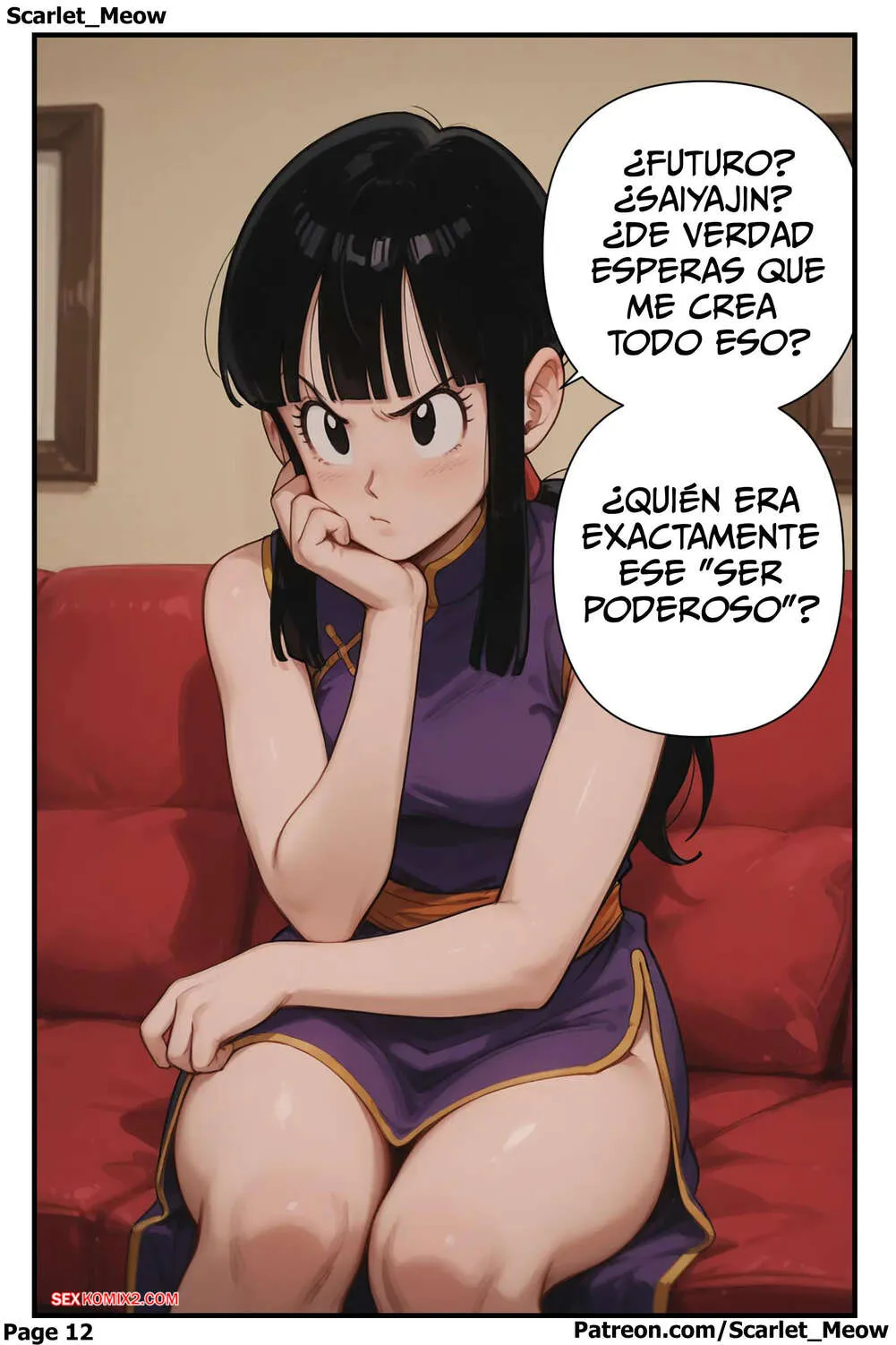 Comic Porno de GOKUS Absence. Parte 6. Scarlet Meow (#13)
