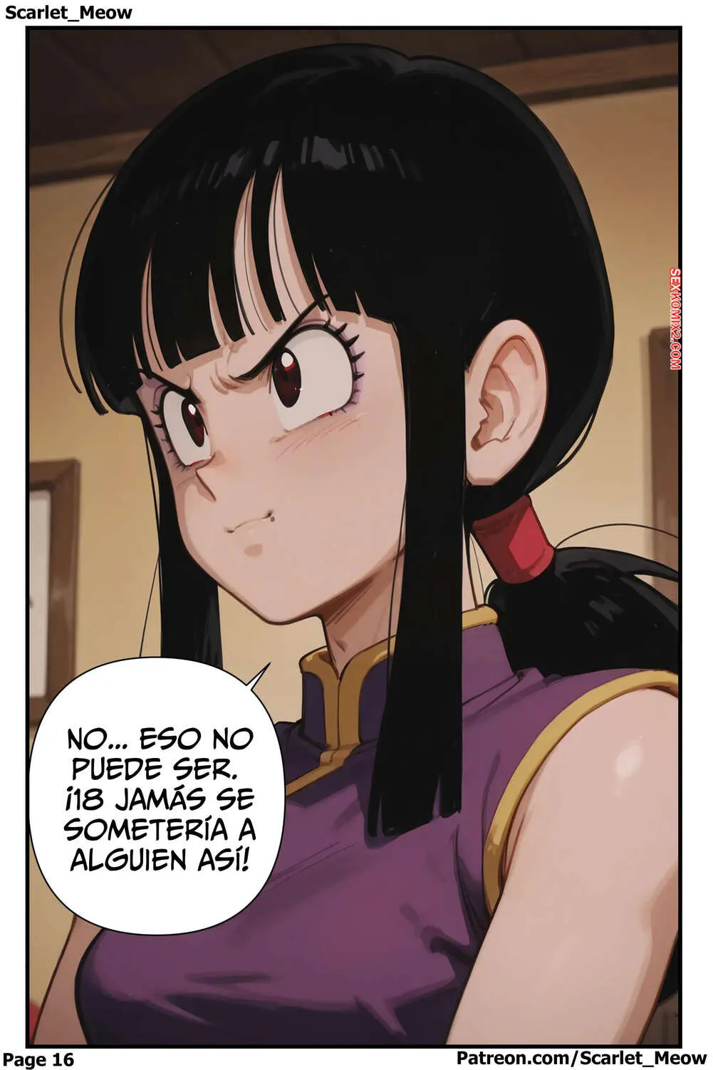 Comic Porno de GOKUS Absence. Parte 6. Scarlet Meow (#17)