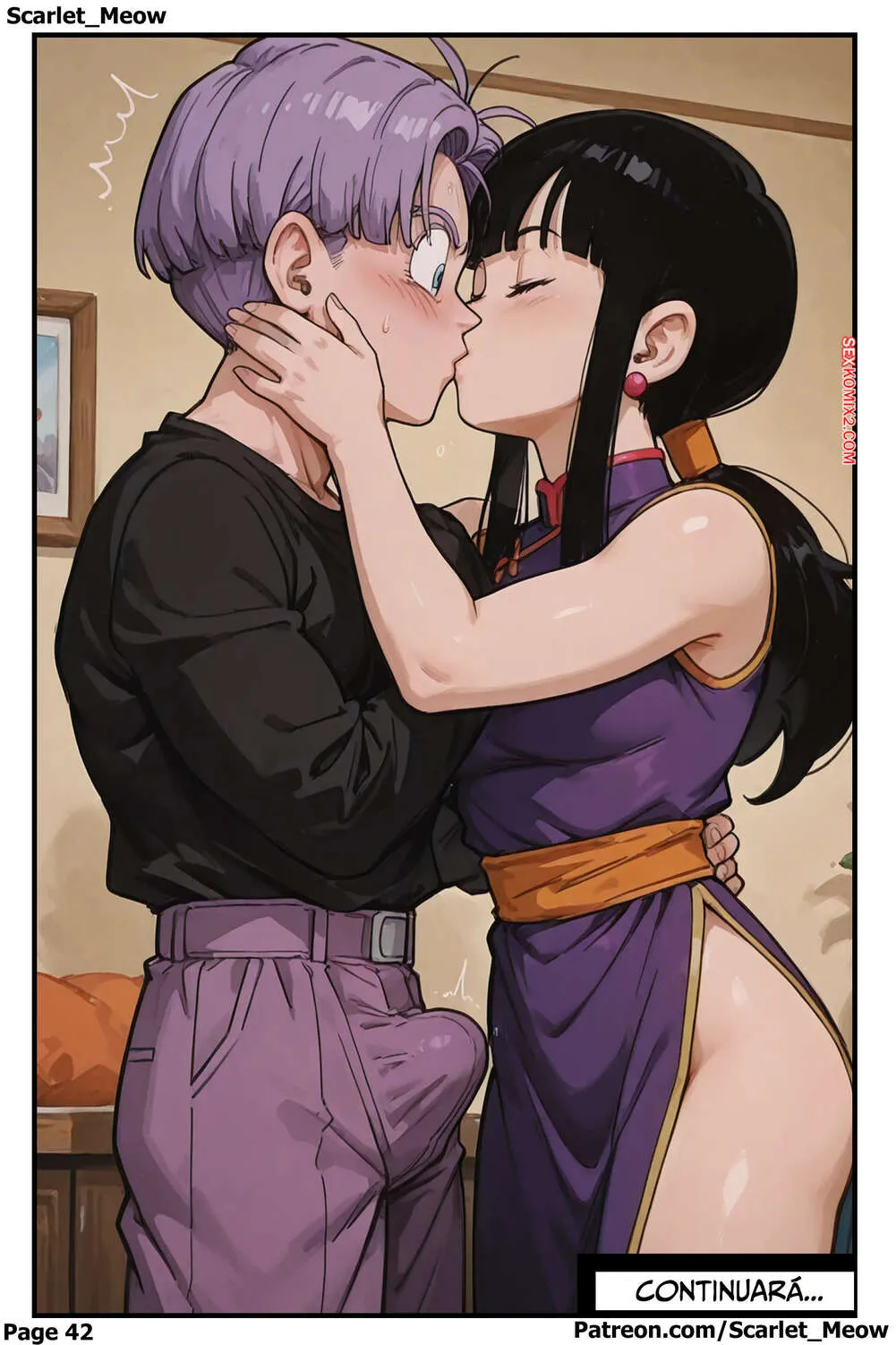 Comic Porno de GOKUS Absence. Parte 6. Scarlet Meow (#43)