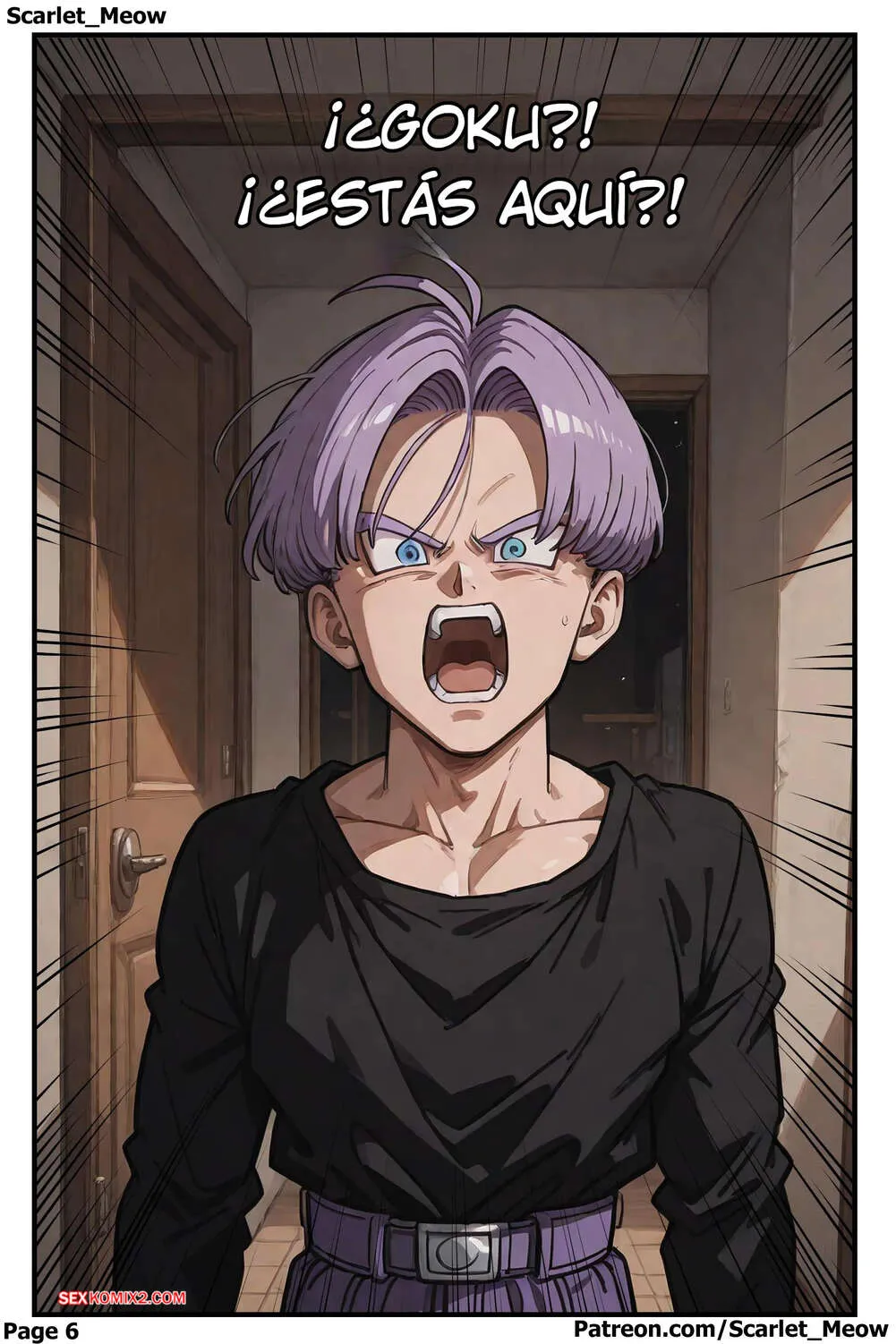 Comic Porno GOKUS Absence. Parte 6. Scarlet Meow (#7)