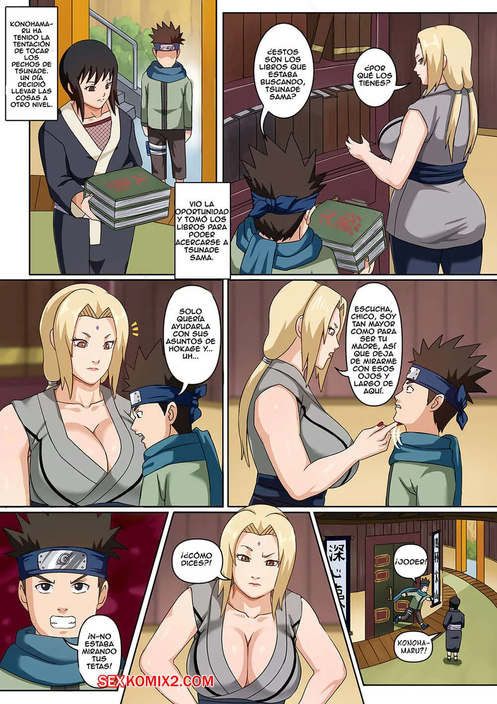 Comic Porno TSUNADE Especial Training Pink Pawg. (#2)