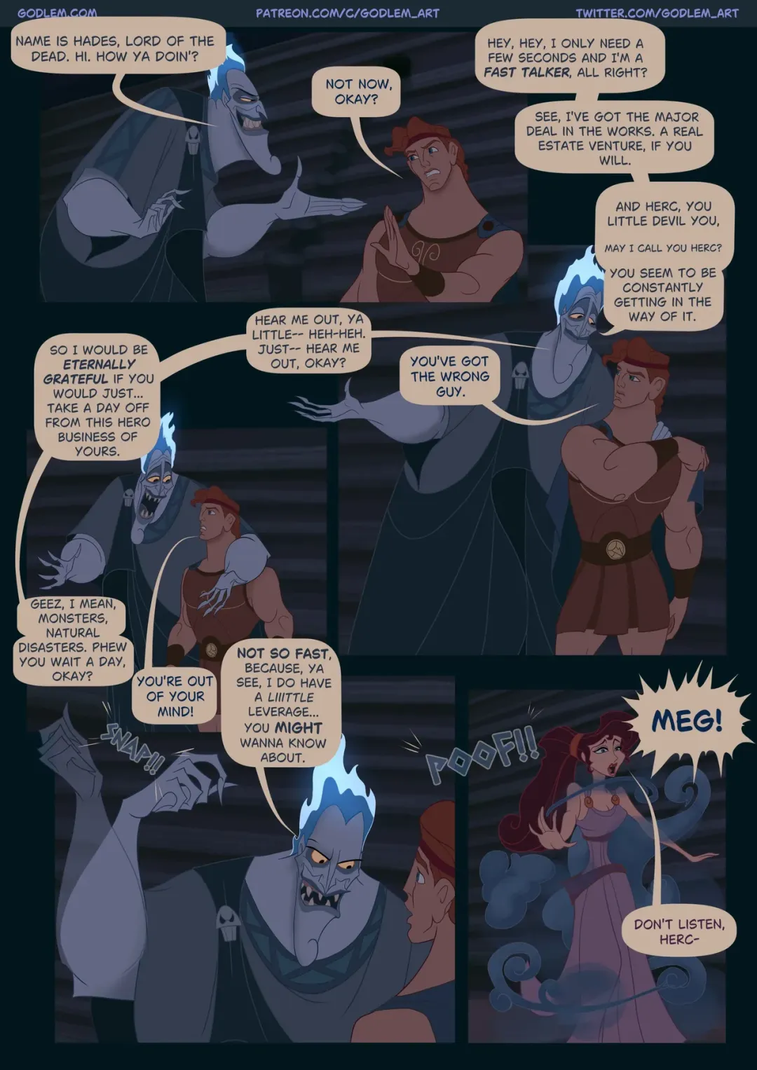 Comic Porno All In The Name Of Eros - Godlem (#3)