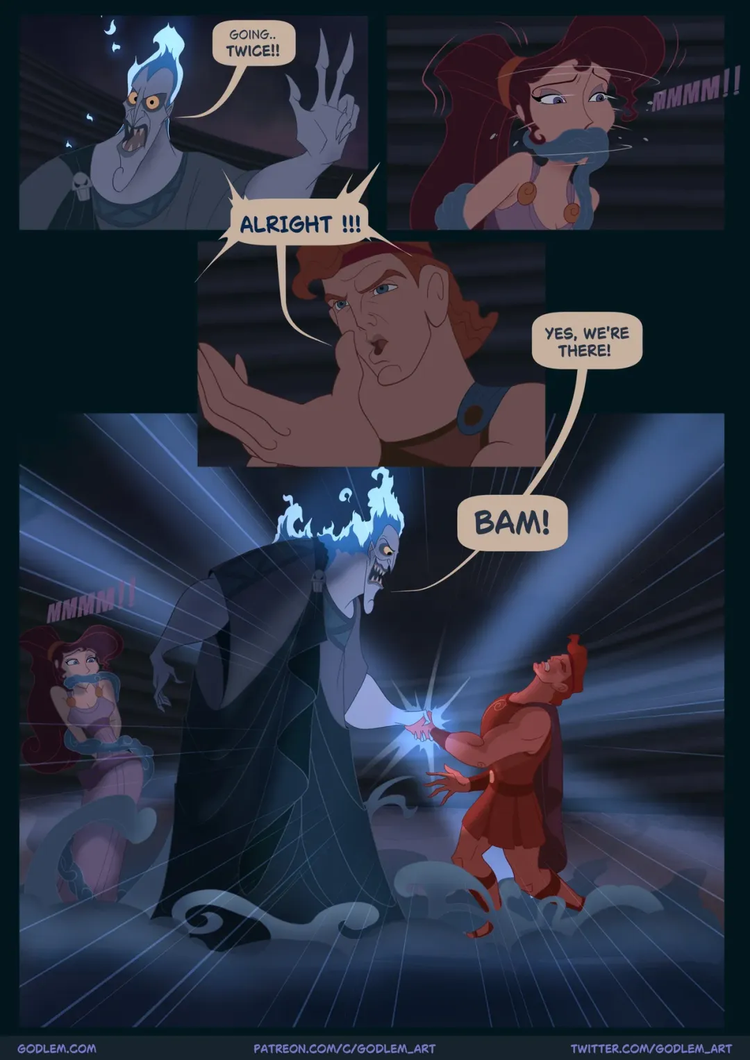 Comic Porno All In The Name Of Eros - Godlem (#7)