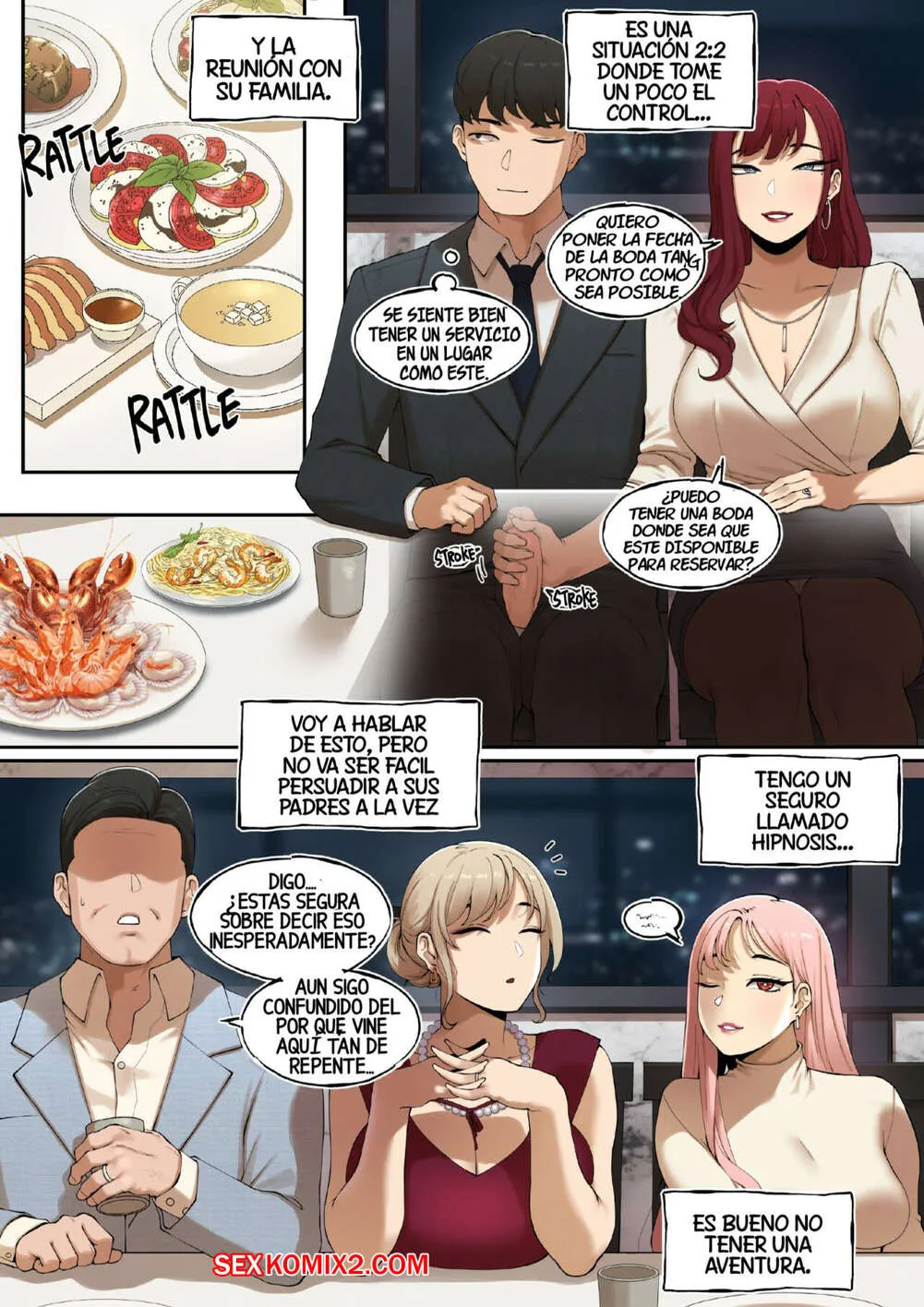 Comic Porno de Como Hacer Una FAMILIA Usando Una APP De HIPNOSIS. Abbb. (#16)