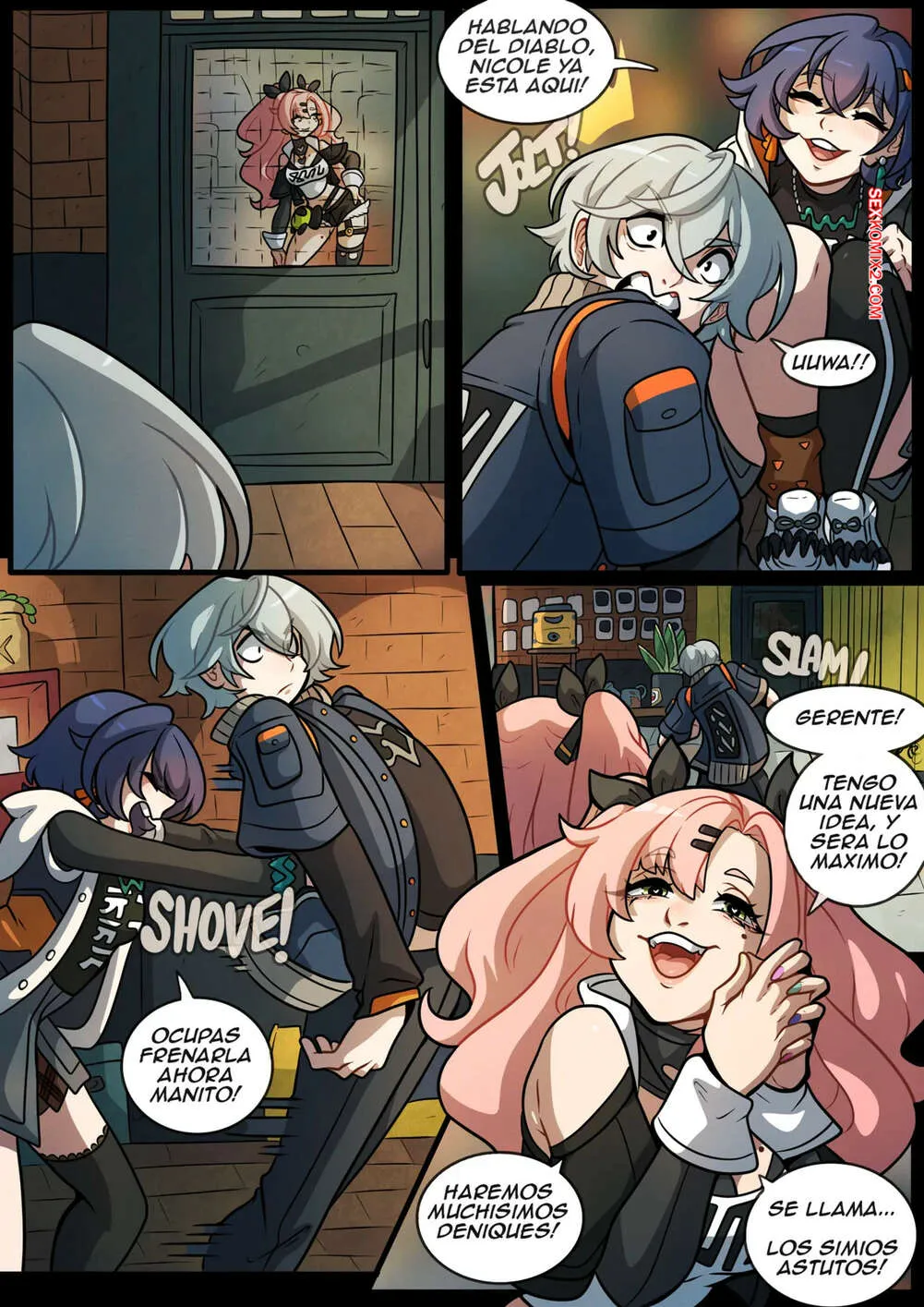 Comic Porno NICOLEHOLIC. Kinkymation. (#7)