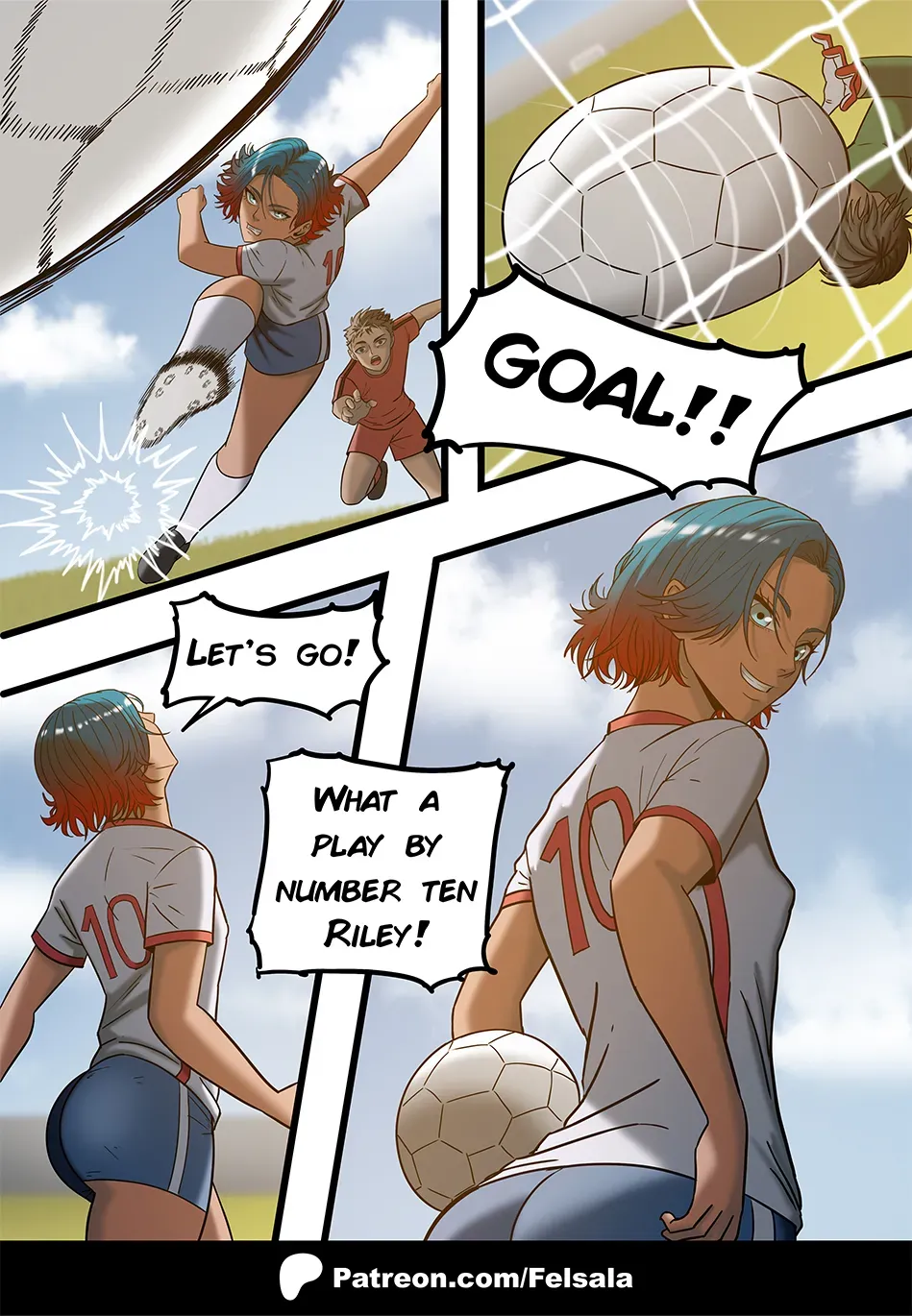 Comic Porno Soccer - Felsala (#2)