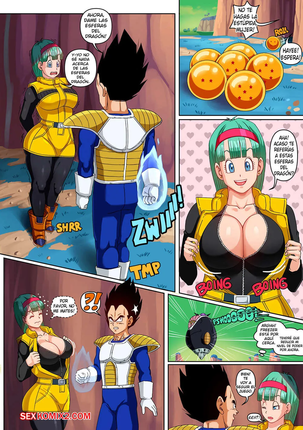 Comic Porno BULMA Y VEGETA. Pink Pawg. (#3)
