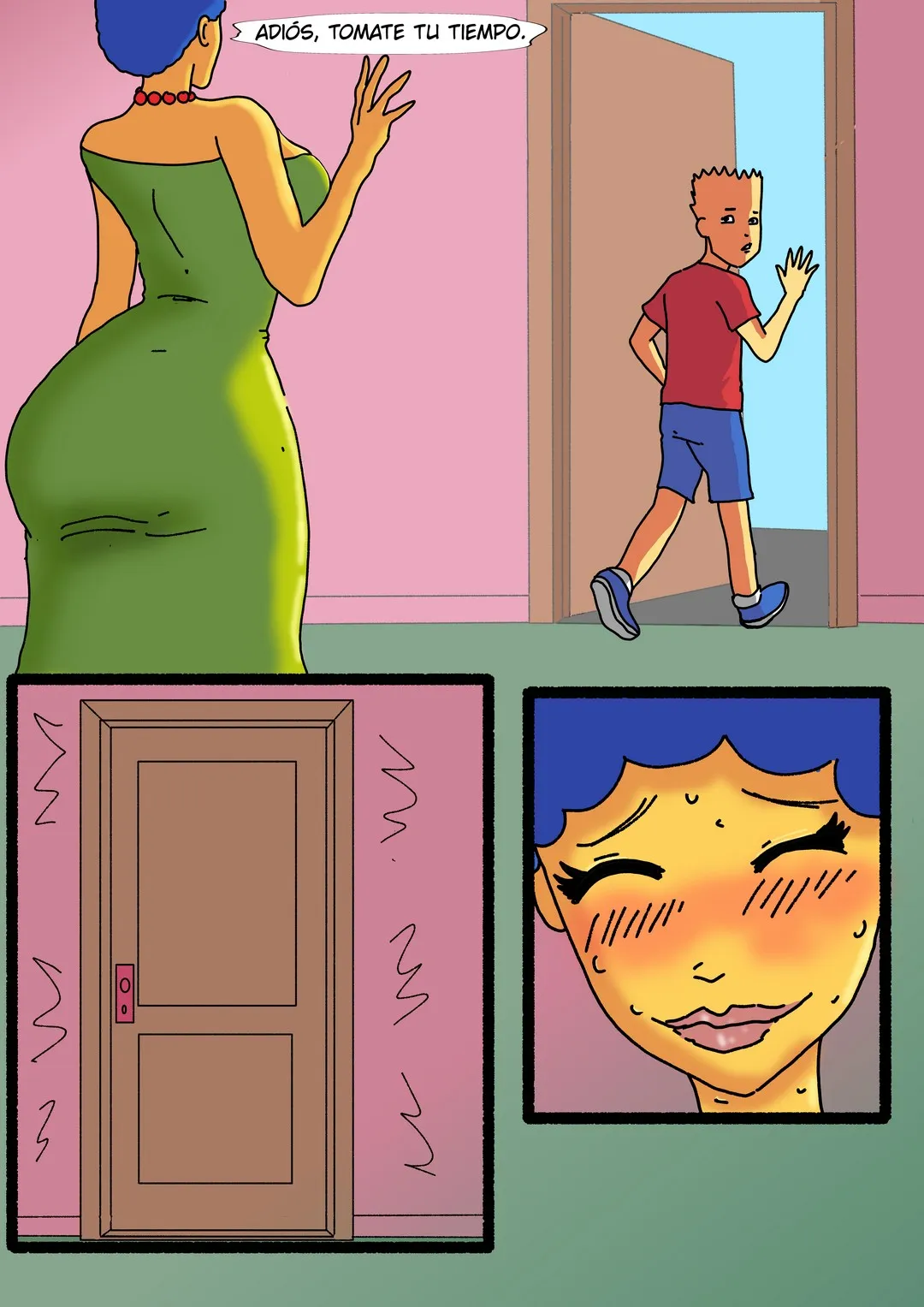 Comic Porno de El Secreto De Marge - RoseF (#8)