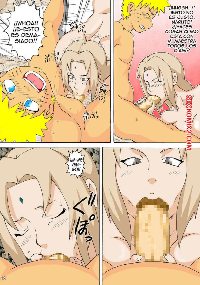 Comic Porno de NARUTO. Jungle Party. Parte 2. Naruhodo. (#17)