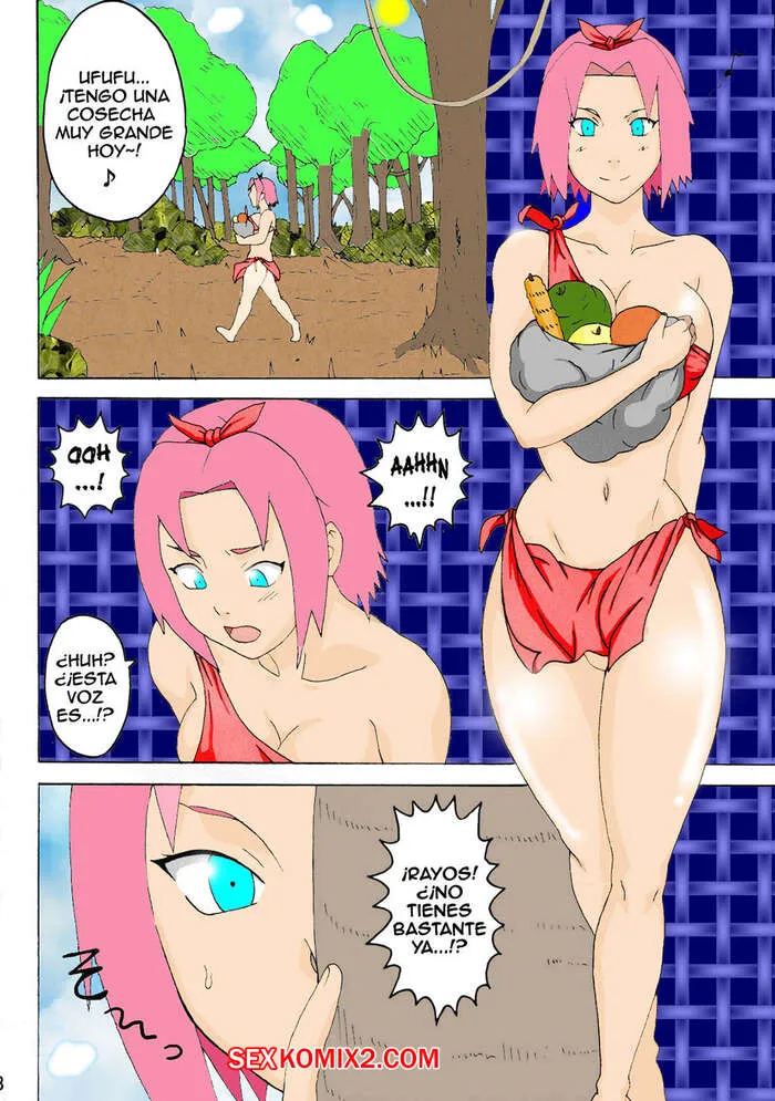 Comic Porno NARUTO. Jungle Party. Parte 2. Naruhodo. (#7)