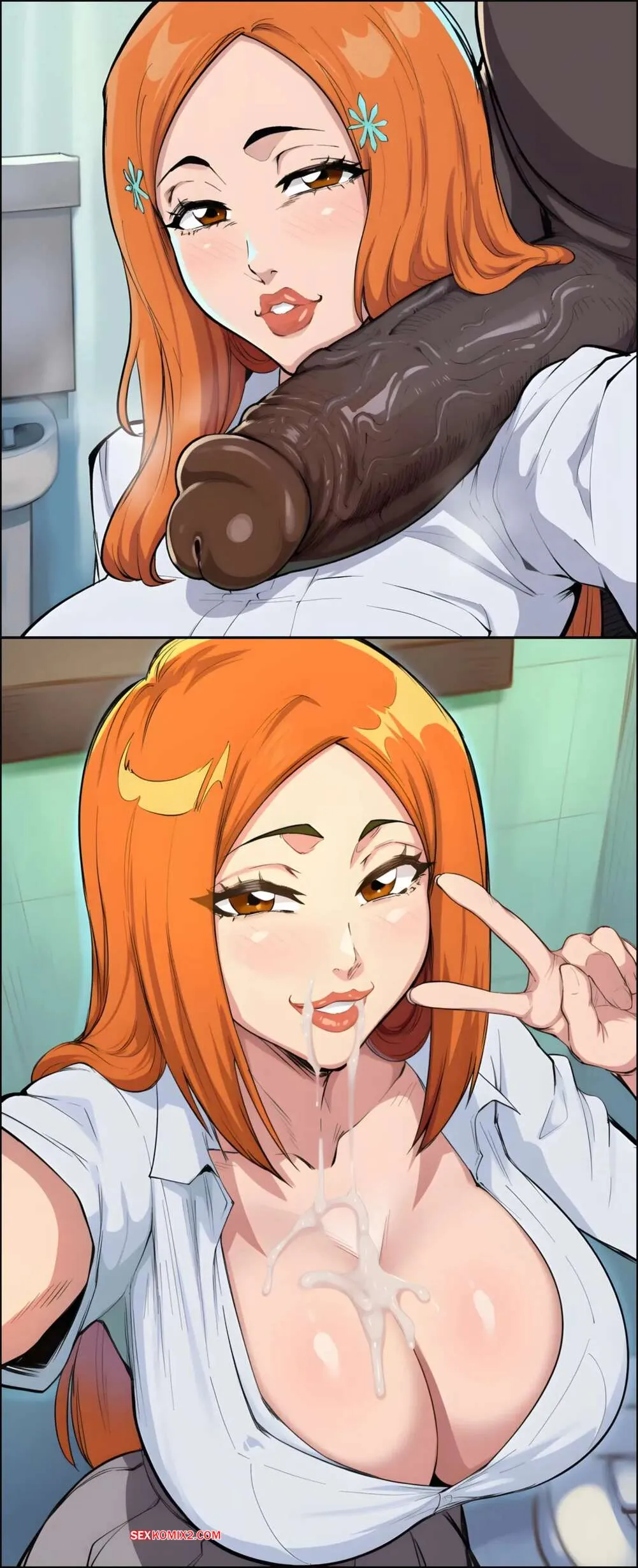 Comic Porno de Orihime Inoue. Soujii (#18)