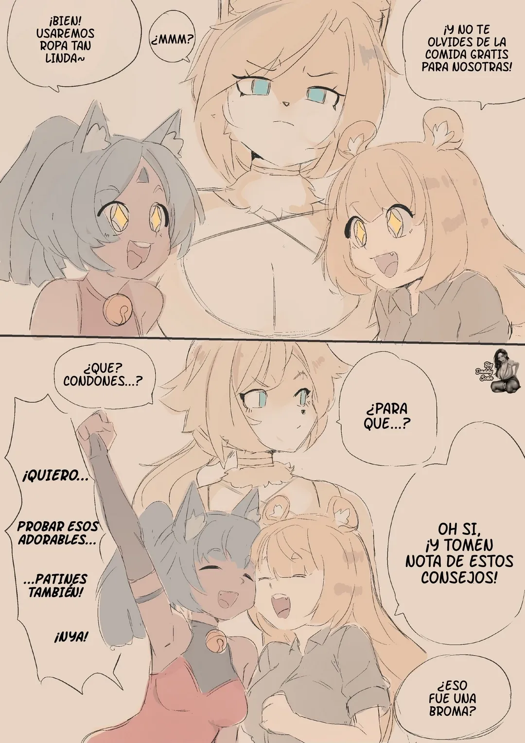 Comic Porno Pussycat Burger - Cafin (#3)