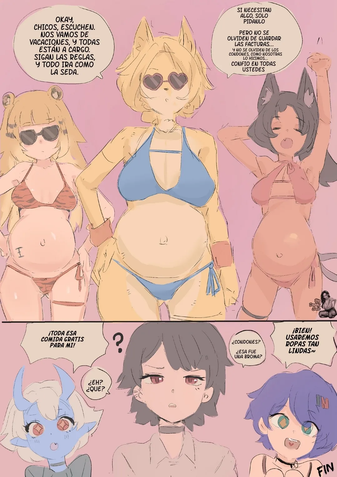 Comic Porno de Pussycat Burger - Cafin (#23)