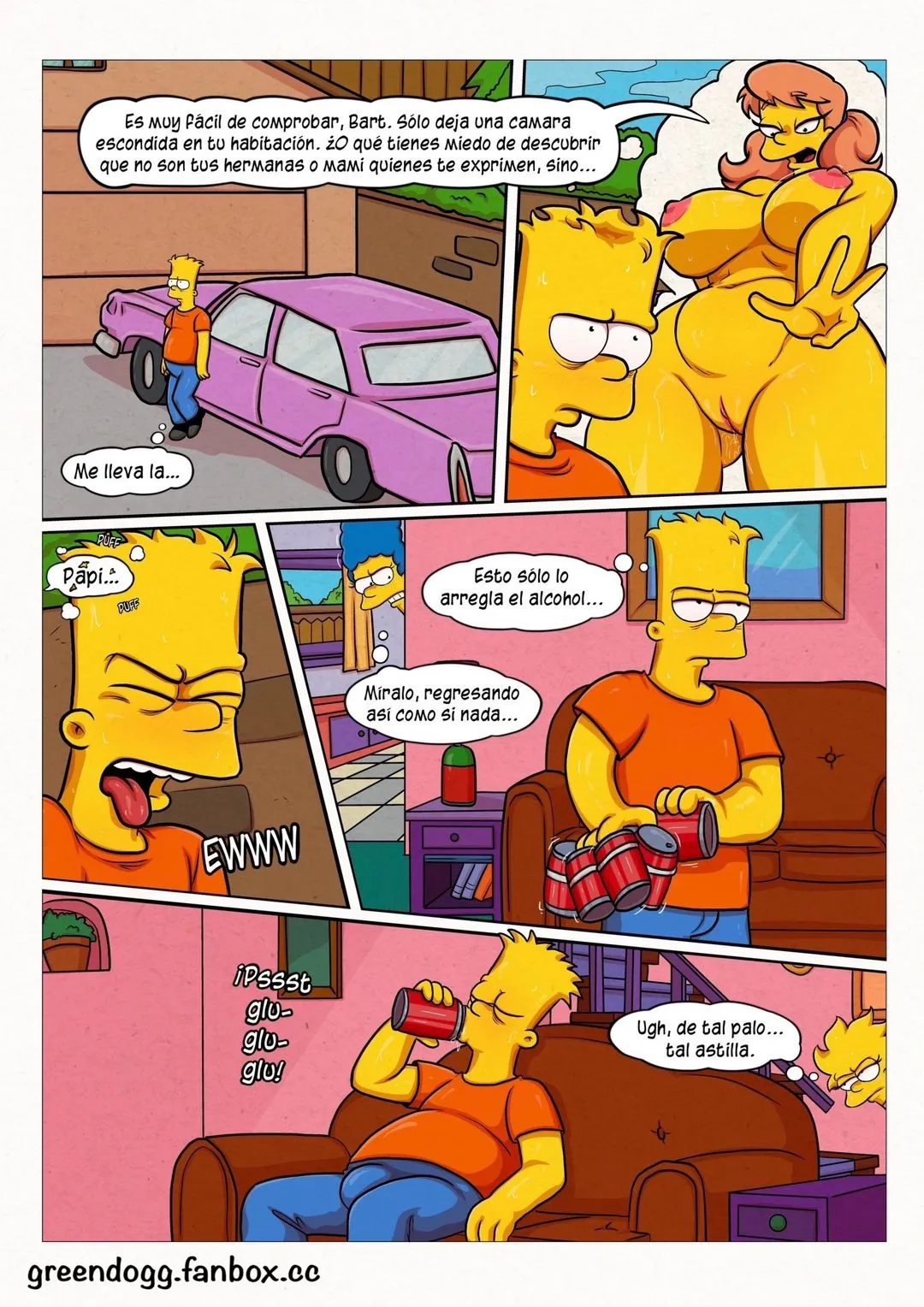 Comic Porno de The Fucksimps 2 - Greendogg (#14)