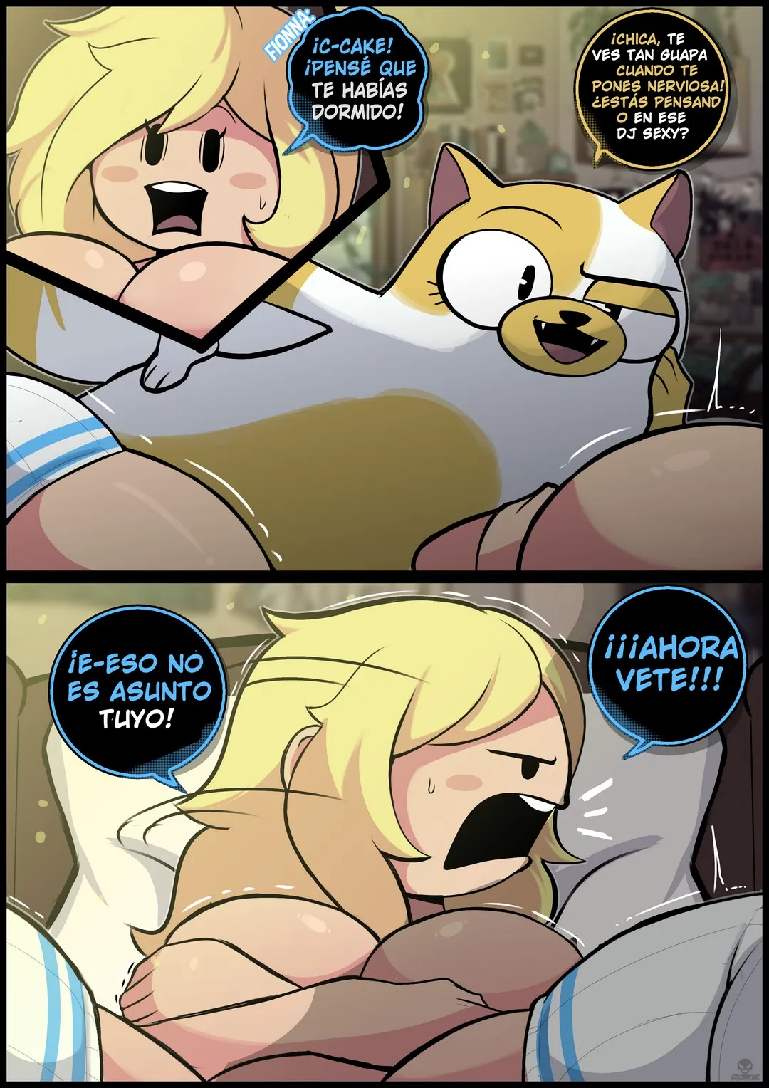 Comic Porno Fionna And Cake In Helping Hand - LordFink (#3)