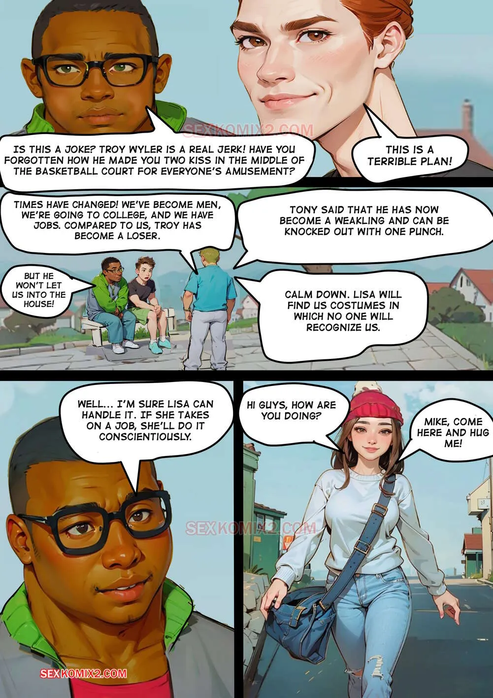 Comic Porno 4 Virgins. Mr Cookie For Sexkomix2.com. (#4)