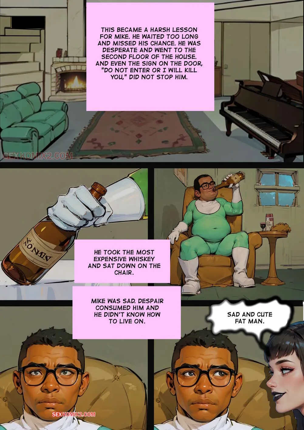Comic Porno de 4 Virgins. Mr Cookie For Sexkomix2.com. (#31)
