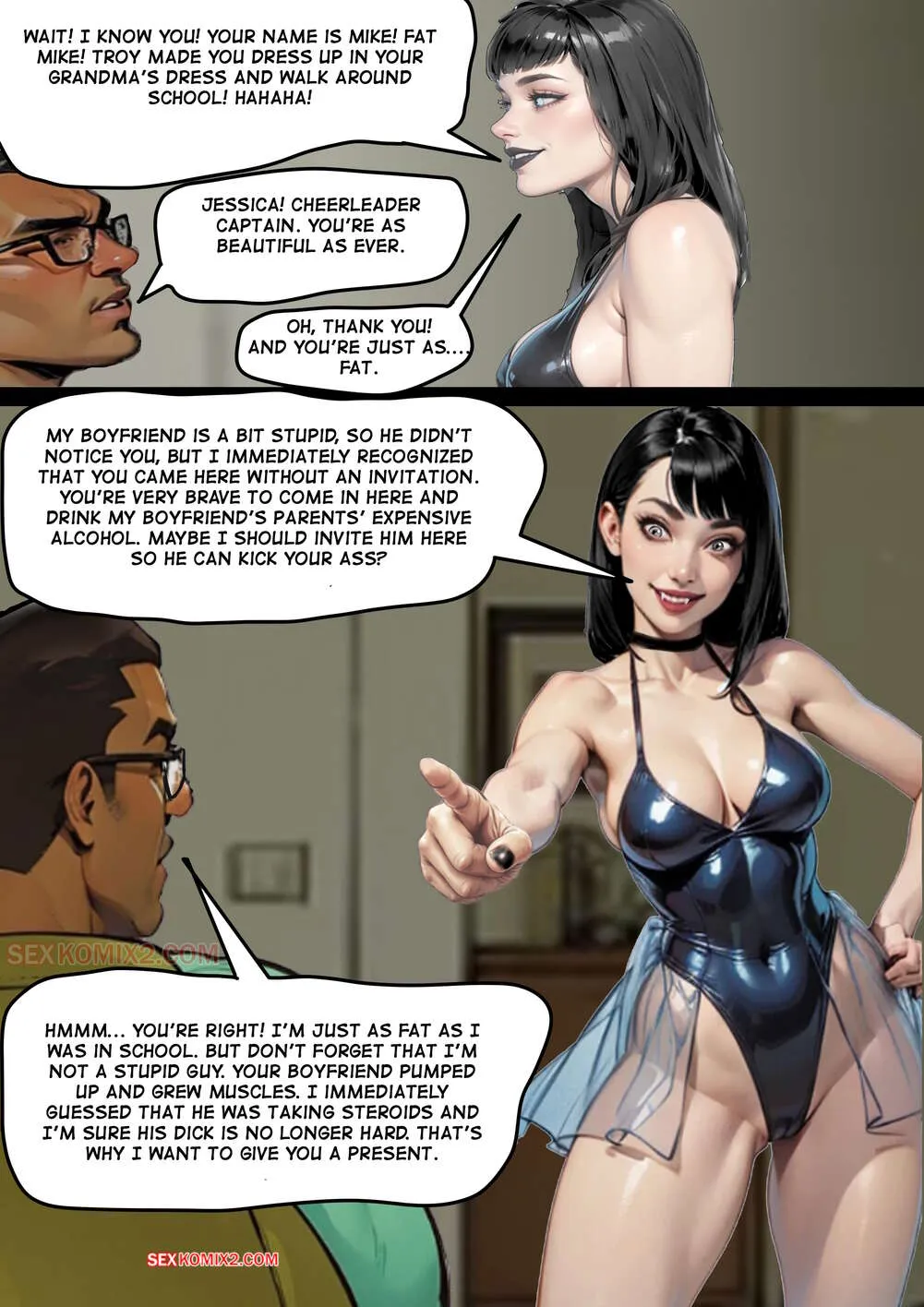 Comic Porno de 4 Virgins. Mr Cookie For Sexkomix2.com. (#32)
