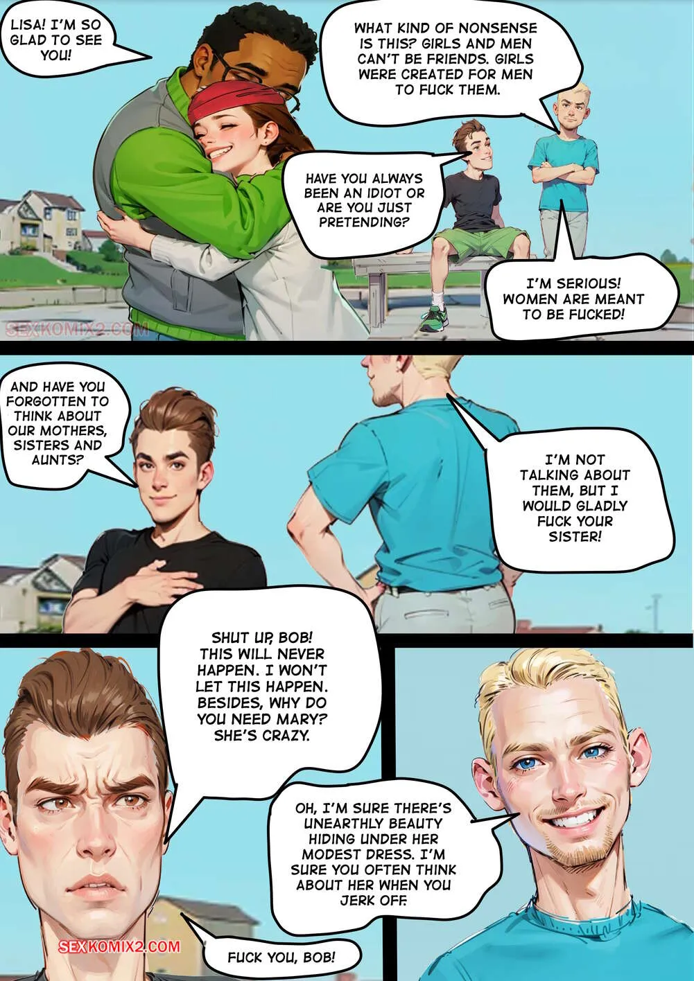 Comic Porno 4 Virgins. Mr Cookie For Sexkomix2.com. (#5)