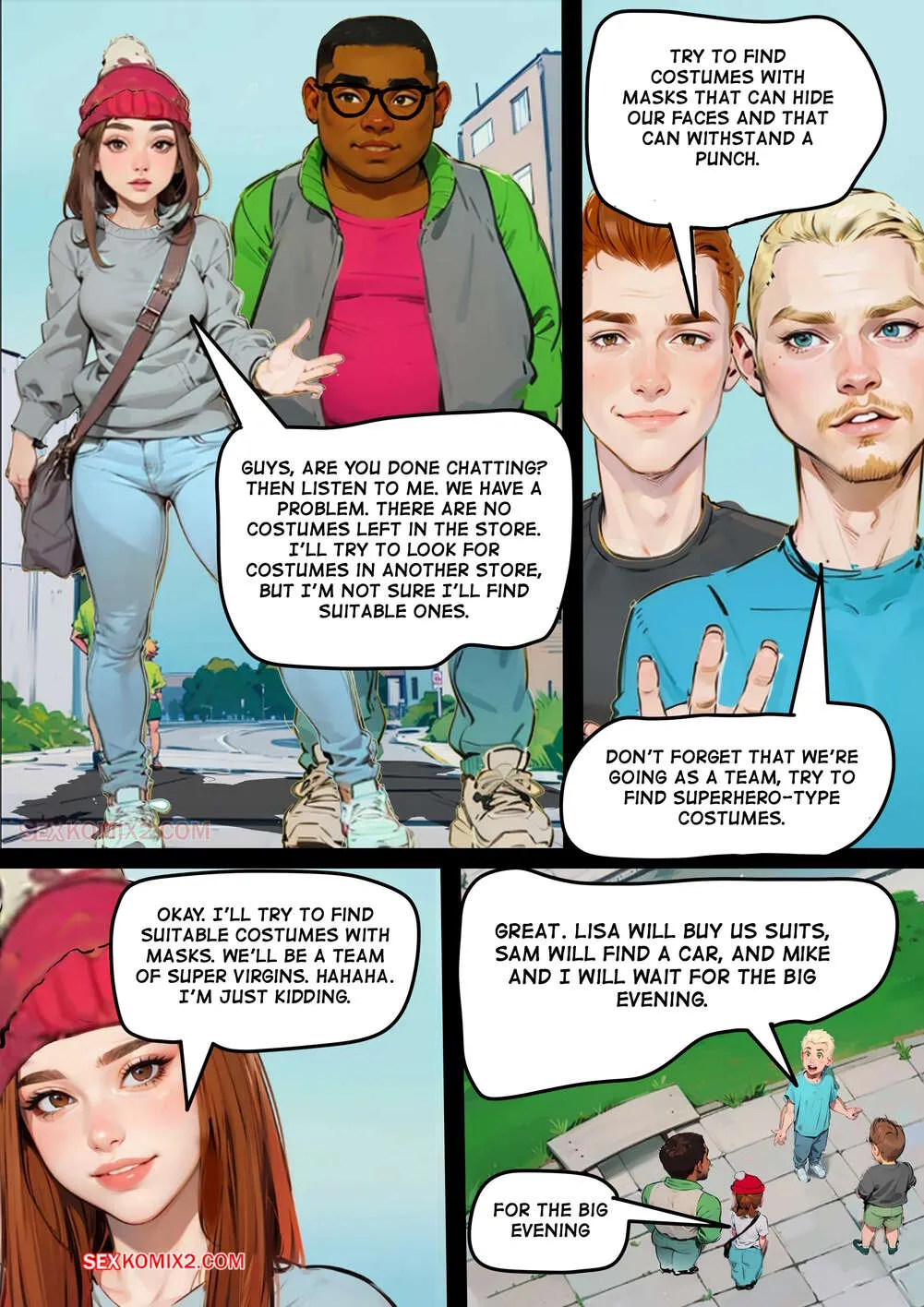 Comic Porno 4 Virgins. Mr Cookie For Sexkomix2.com. (#6)