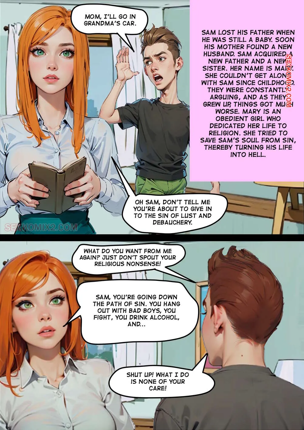 Comic Porno 4 Virgins. Mr Cookie For Sexkomix2.com. (#7)