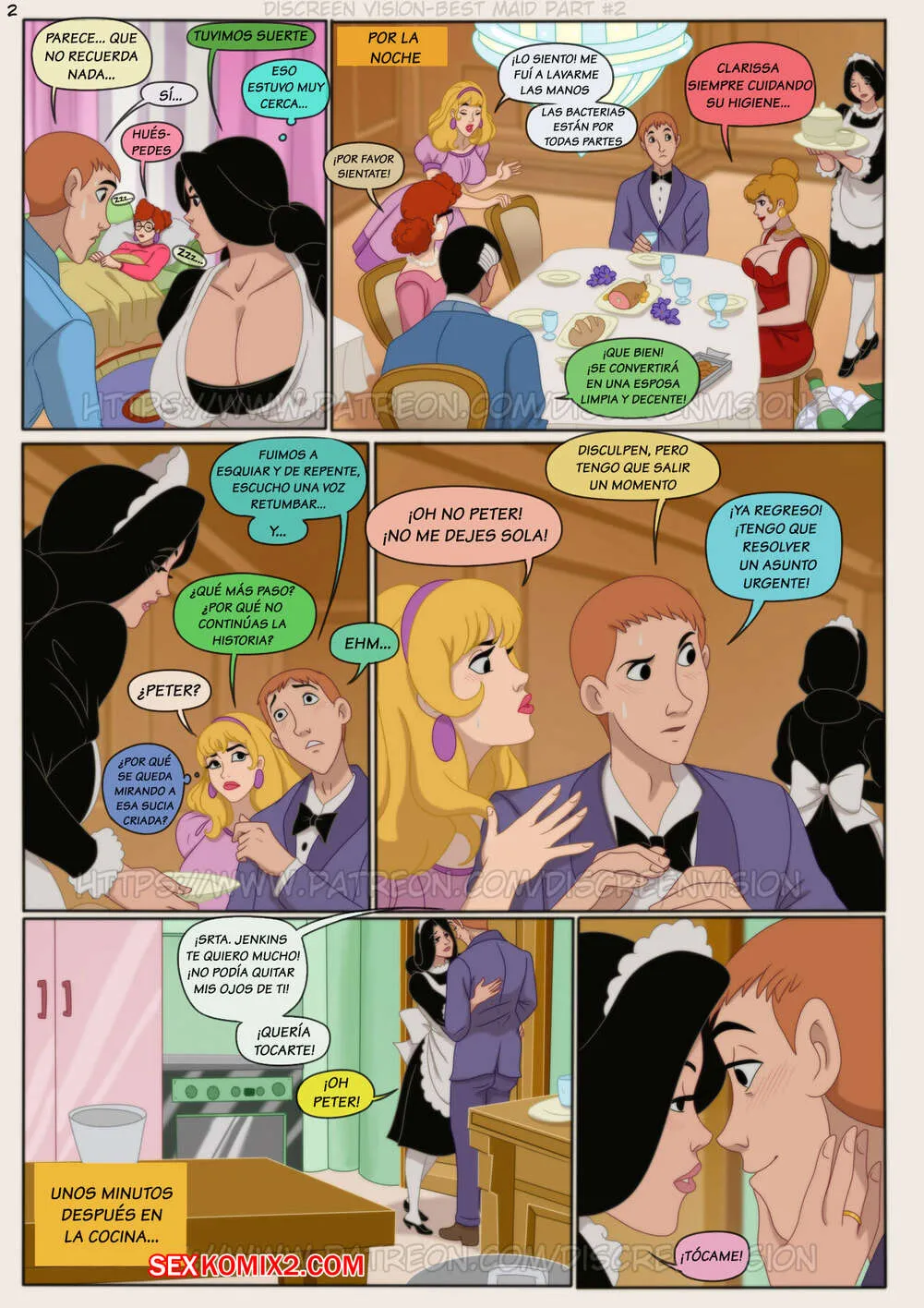 Comic Porno BEST MAID. Parte 2. Inusen. (#3)