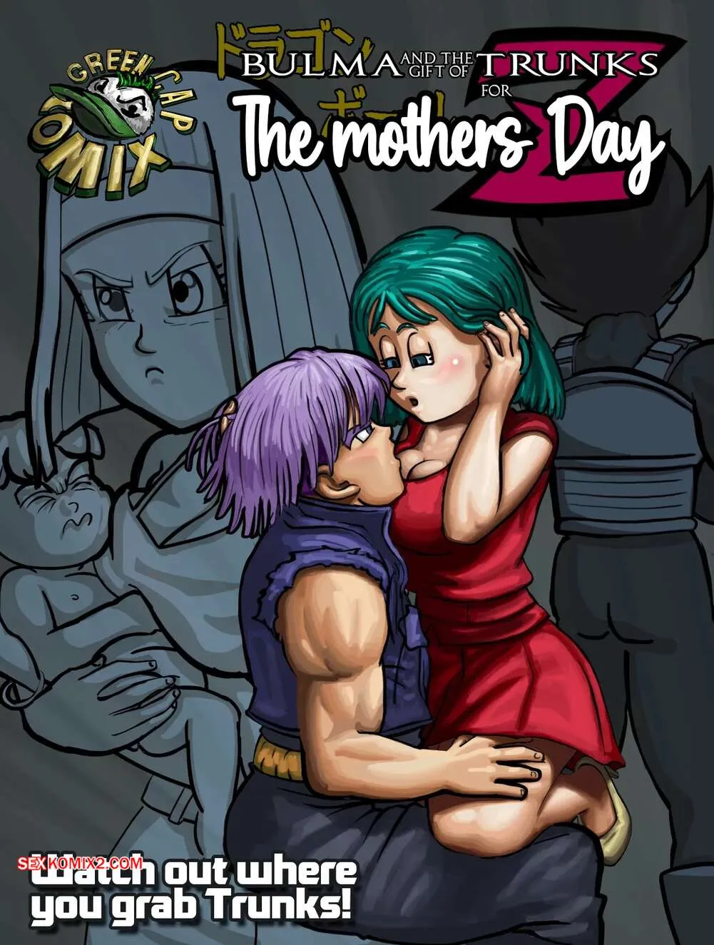 Comic Porno de BULMA Y El Regalo De TRUNKS Para El Dia De Las MADRES. Green Cap Comix. (#1)