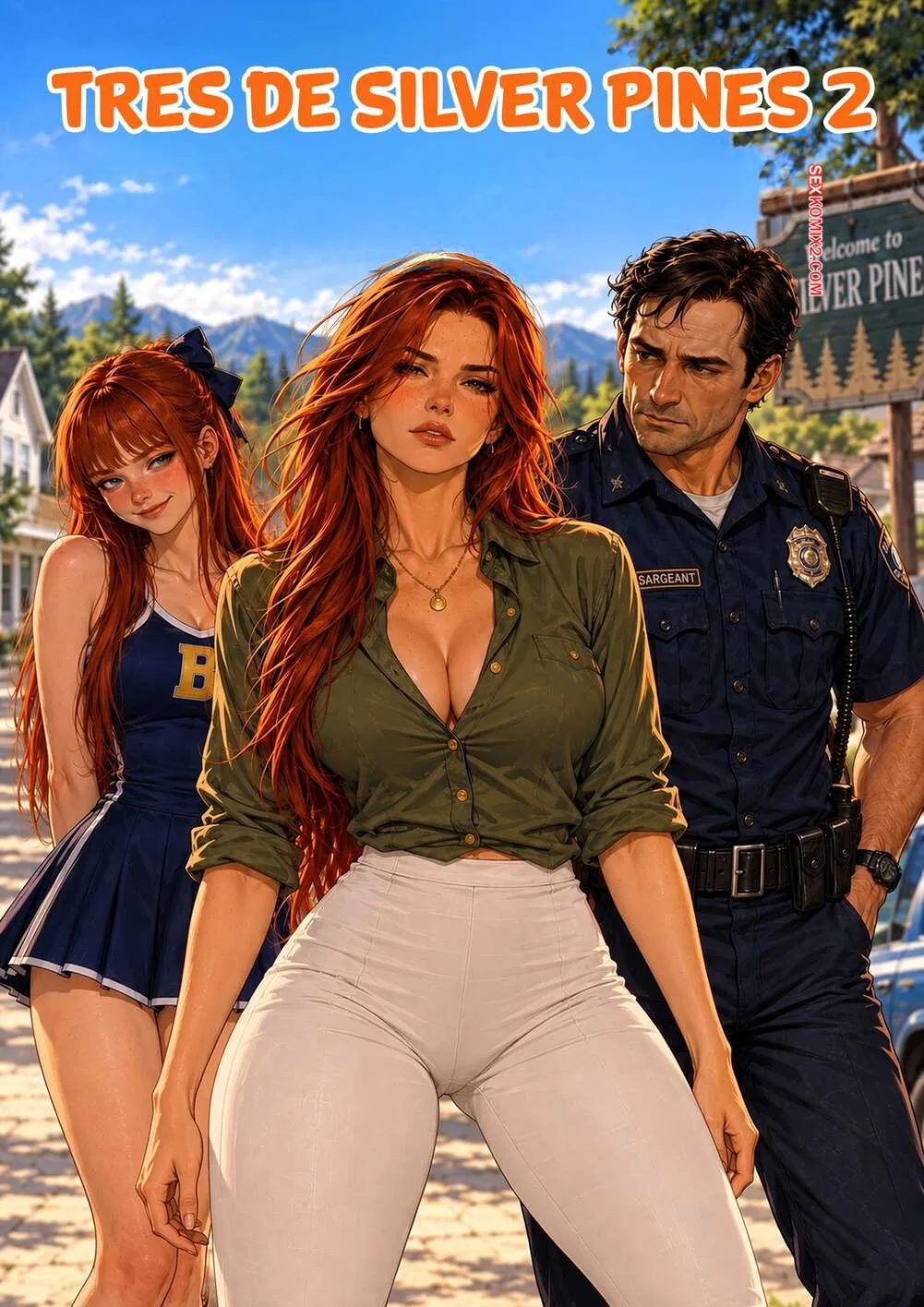 Comic Porno de Los Tres De Silver Pines. Parte 2. Mr Cookie For Sexkomix2.com (#1)