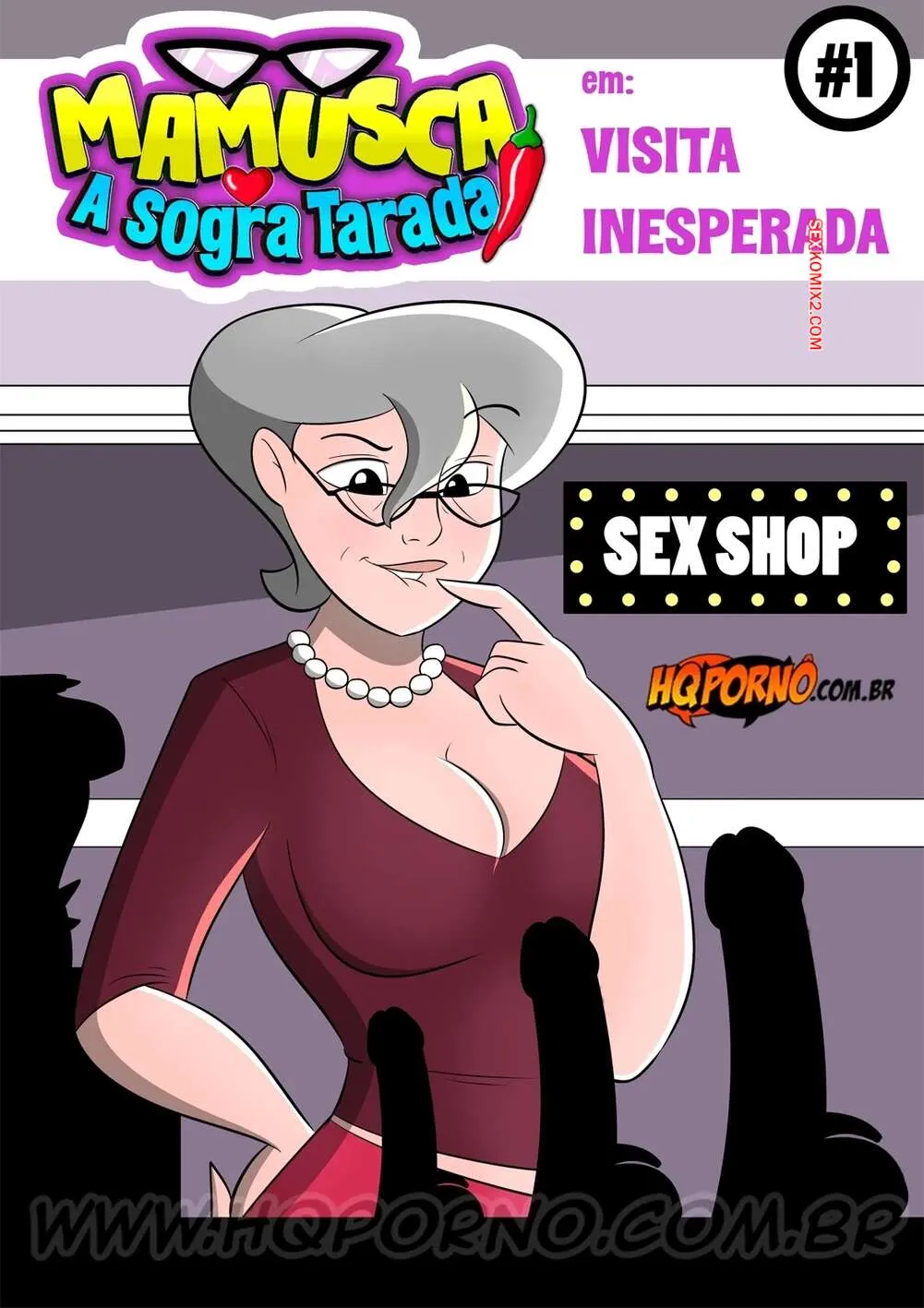 Comic Porno de Mamusca. A Sogra Tarada. Parte 1. HQPorno (#1)